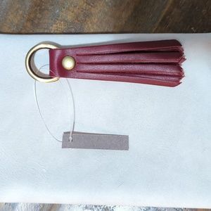 Portland Leather Goods Tassel Key Chain